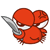Sword crab
